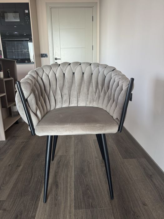 4 Стола трапезария хол кухненски столове кадифе стол