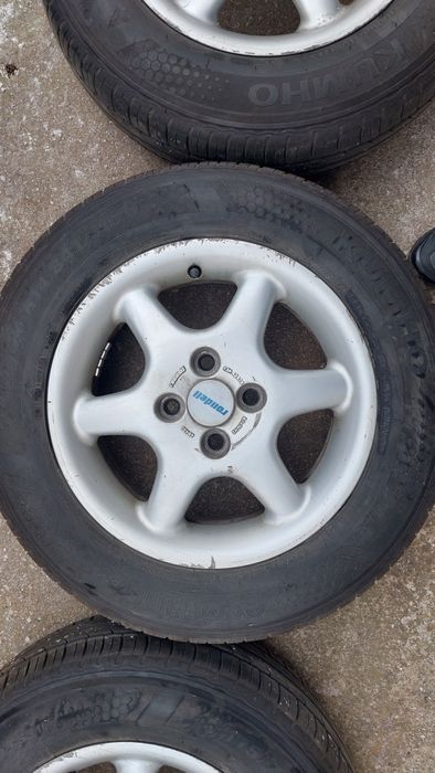 Джанти с летни гуми R14 4x100