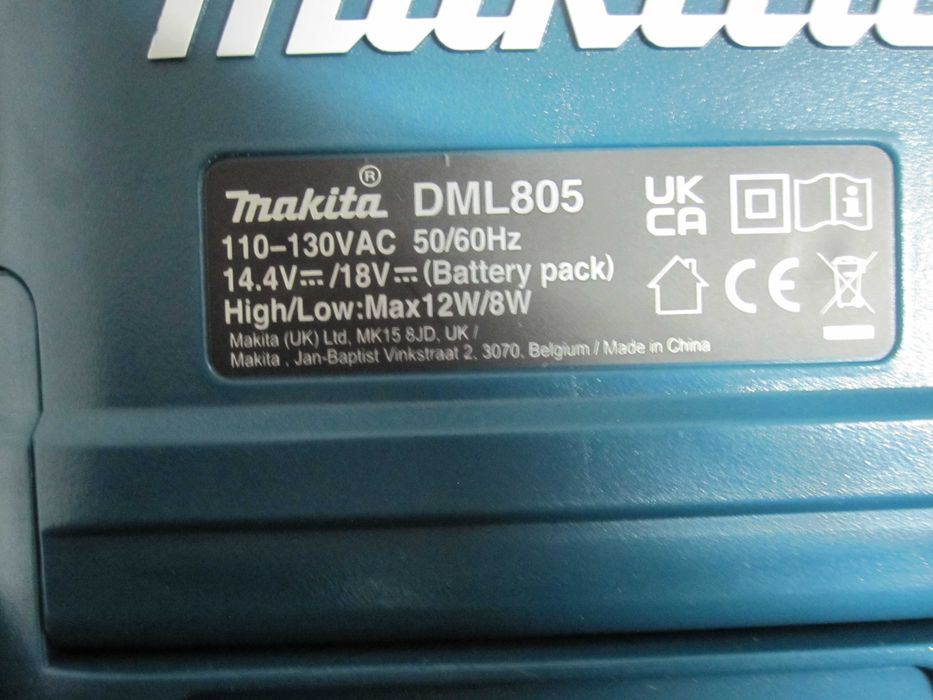 Makita Lampa de lucru DML805 14.4-18V 230V Albastru