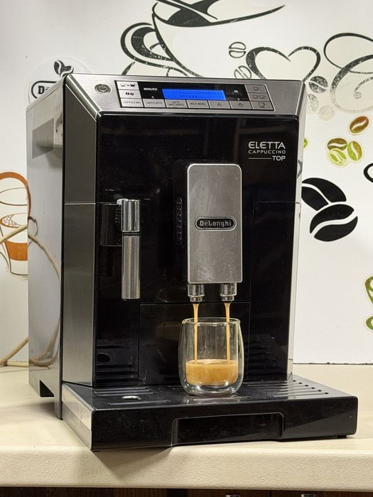 Кафемашина кафе автомат delonghi ELETTA cappuccino с гаранция