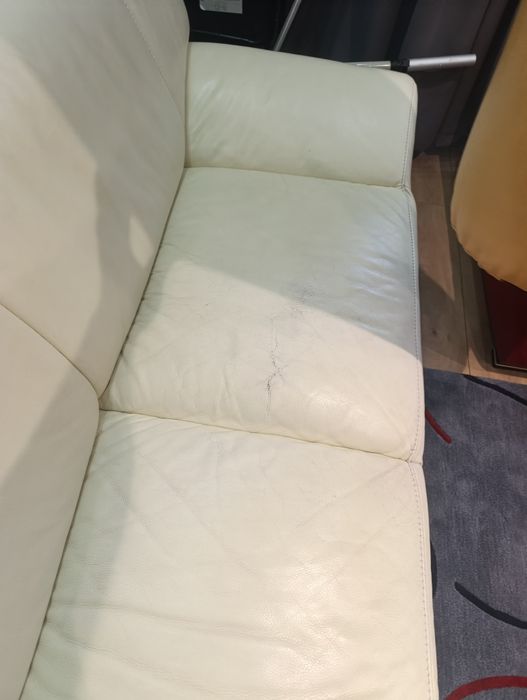 Диван естествена кожа