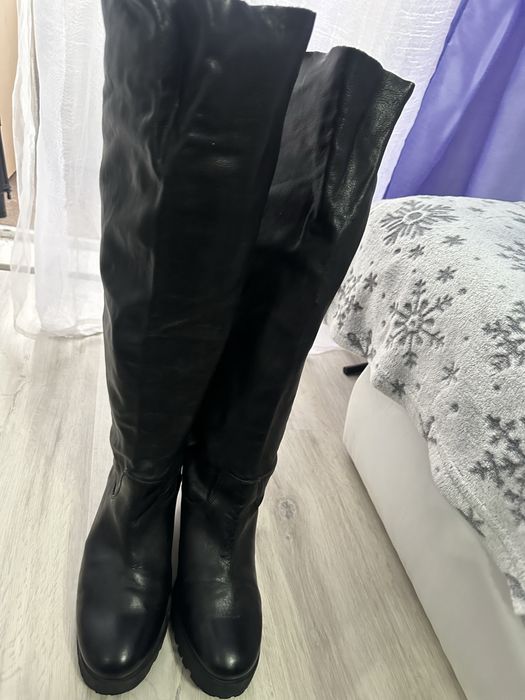 Cizme lungi piele naturala,Shabbies Amstredam