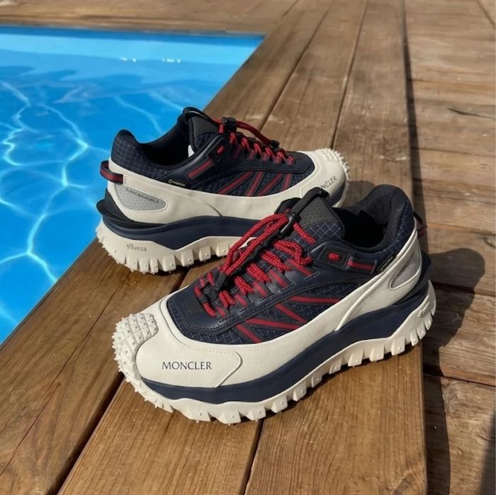 Moncler Trailgrip Gtx - White&Blue