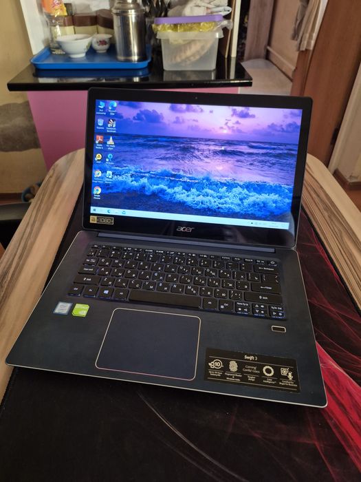 Ультрабук Асер Core i7-8550 Ssd 256/8Gb