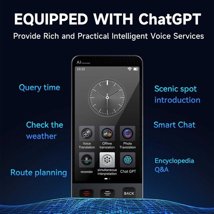 AI Translator M80 Pro — Портативный Умный Переводчик. Есть доставка