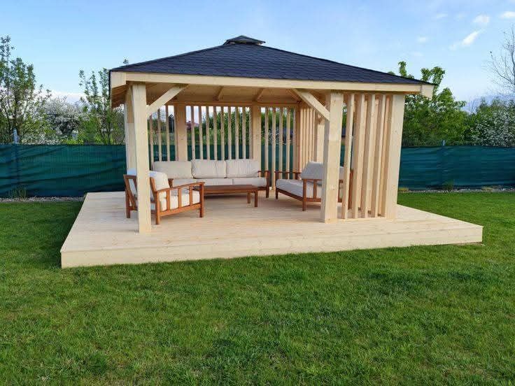 Foișoare terase din lemn