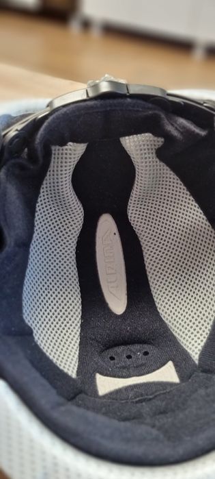 Cască ski/snowboard Alpina, mărime M/L reglabilă, albă