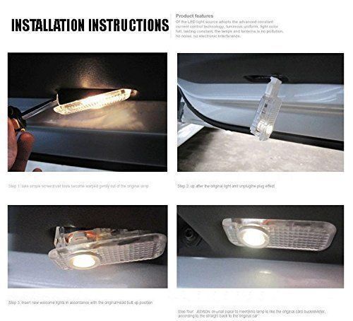 BMW LED лого за врати без пробиване!