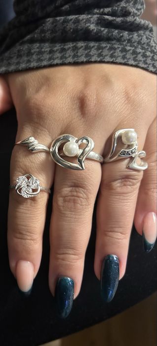 Дамски сребърен пръстен