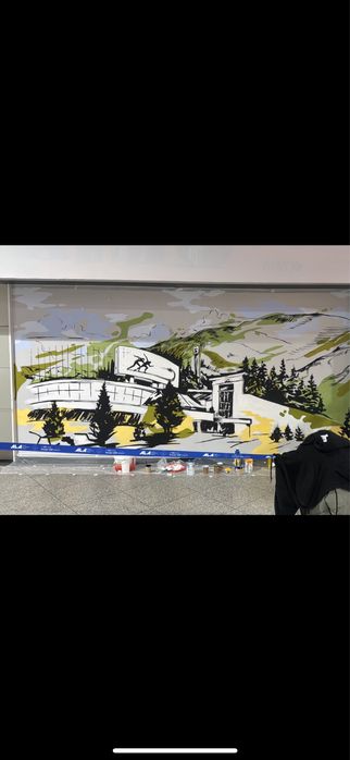 Роспись стен  Алматы