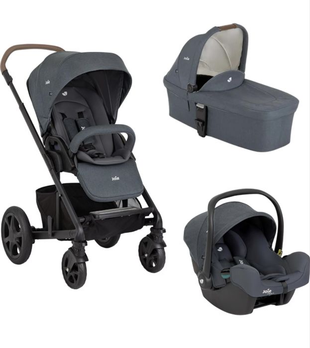 Carucior 3in1 JOIE A-Tour Chrome Dlx