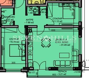 Продава се Тристаен апартамент в Пловдив, Младежки Хълм - 103 кв.м за 1380 €/кв.м - Снимка #1