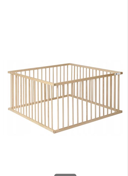 Țarc pentru copii din pin ca nou 150 × 150 cm