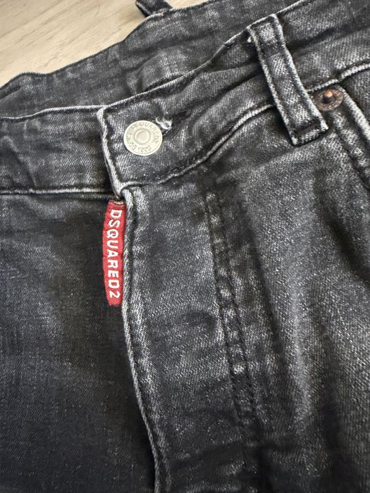 Дънки Dsquared2 черни 48 размер