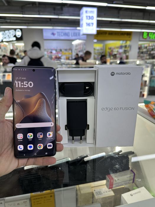 Moto edge 60 fuson как новый