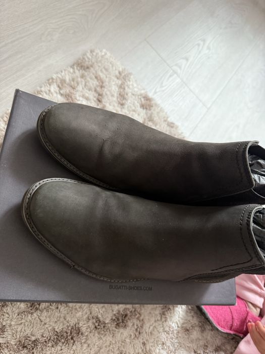 Мъжки боти Bugatti, 43 р-р, естествена кожа