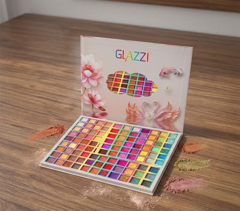 Професионална палитра сенки за очи с 99 различни цветове