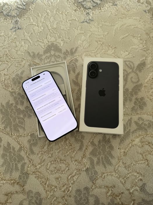Iphone 17 256 ГБ Айфон 17 100 % АКБ ВСЕ РАБОТАЕТ АСТАНА