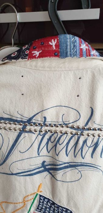 Geaca denim alba Tommy Hilfiger, nou nouta