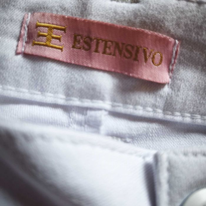Бял дамски панталон estensivo