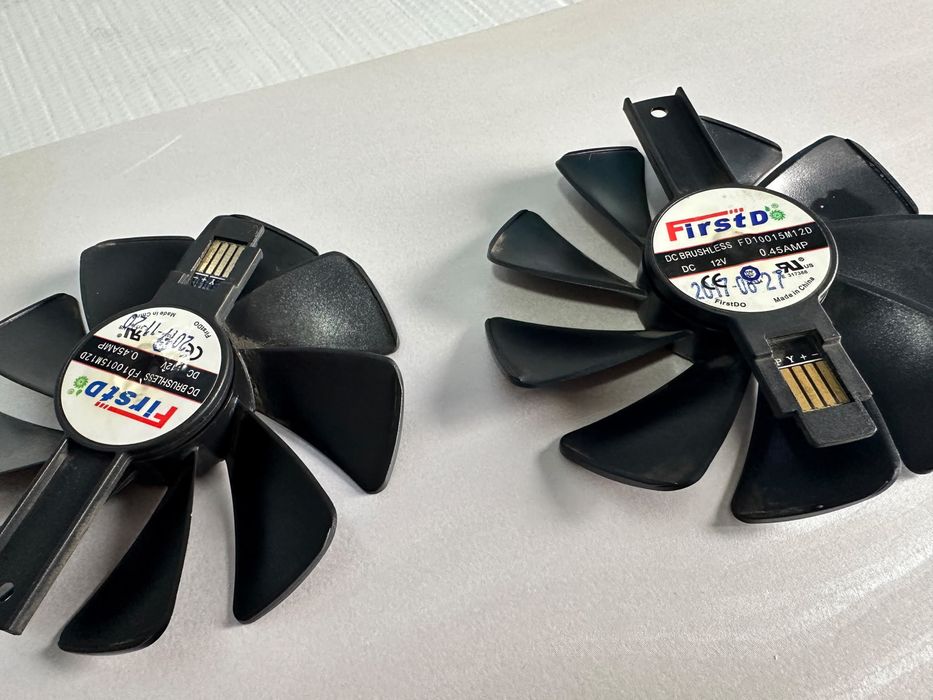 Set 2 Fan uri placa video rx 480 rx 470 rx 570 rx 580 sapphire