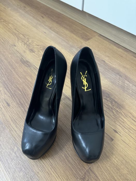 Туфли черные,под YSL