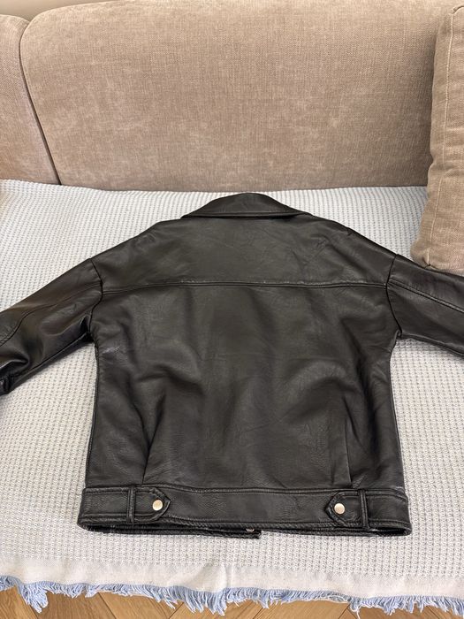 Натуральная кожаная куртка (косуха)