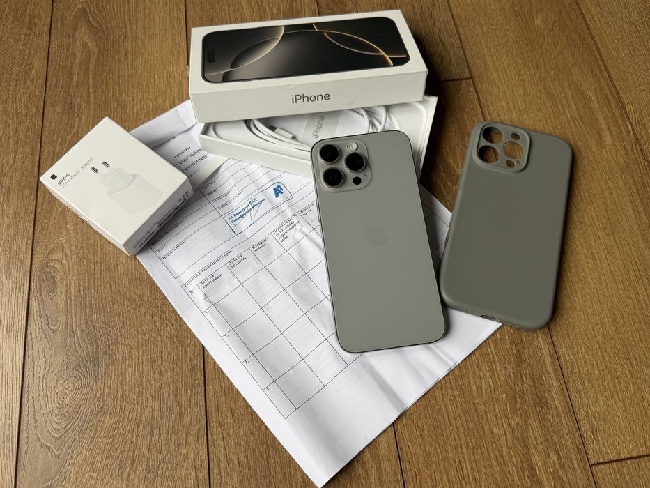 iPhone 16 Pro Max 256GB / 95% Батерия / А1 Гаранция 2026