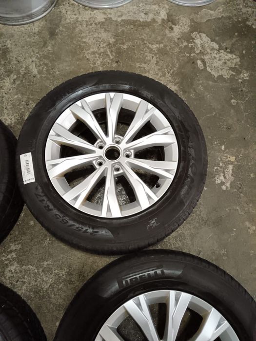 Jante 17 5x112 ET40 Tiguan Q3 Karoq + 215/65 R17 iarna
