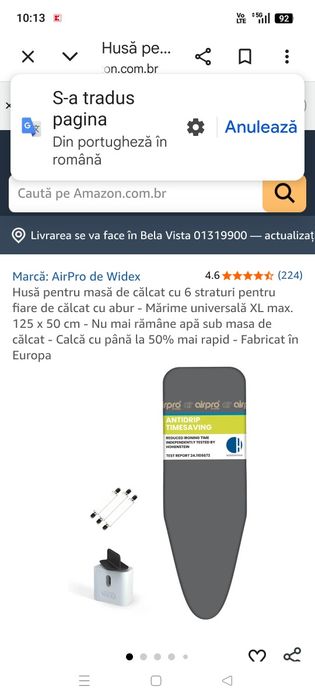 Husă masa de calcat