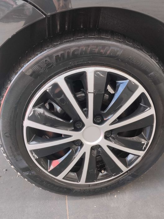 2 бр. Зимни гуми michelin alpine 6 205/55/16