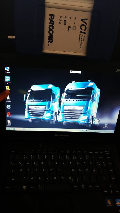 Tester Profesional Camioane DAF VCI560 Original + Laptop Panasonic CF5