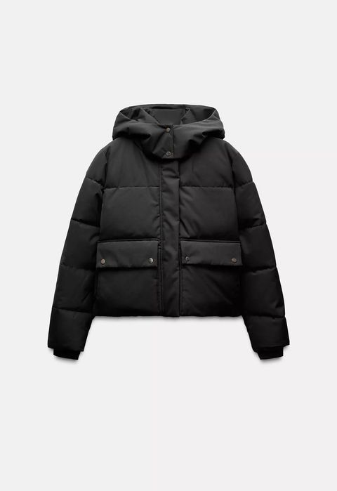 Дамско непромокаемо зимно яке Zara