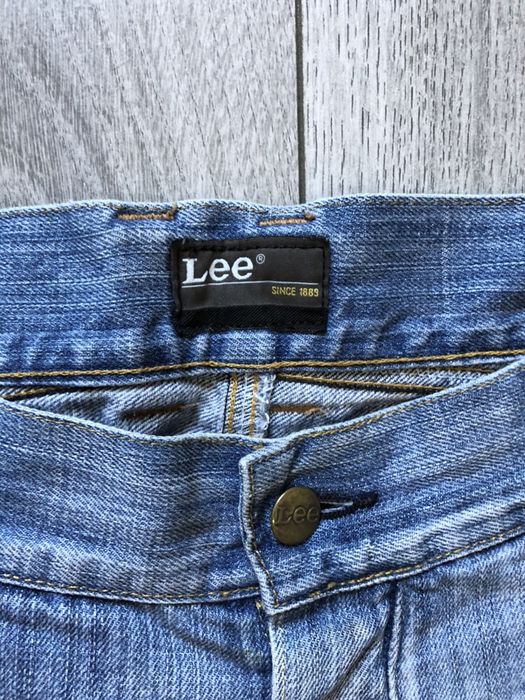 Pantaloni Scurti Barbati LEE Jeans Blugi Vara Albastru | Talie 88 cm