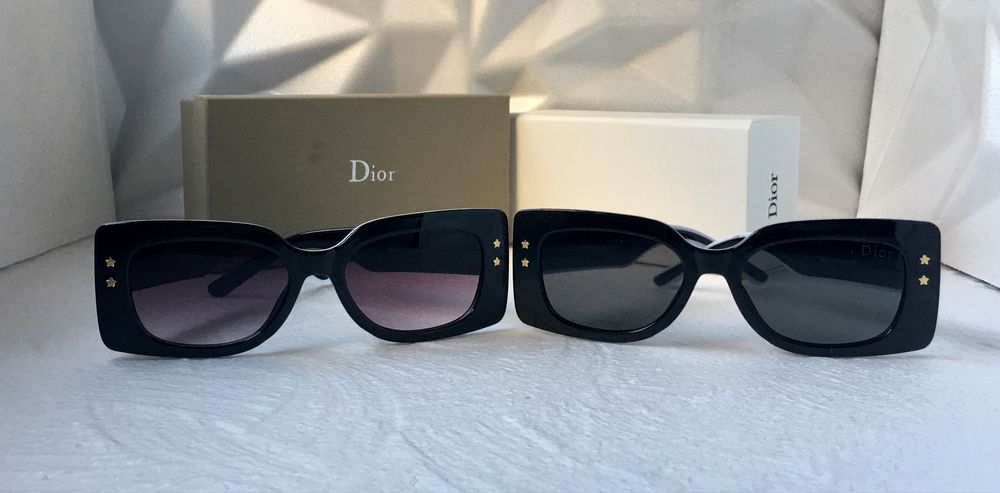 Дамски слънчеви очила правоъгълни 2 цвята