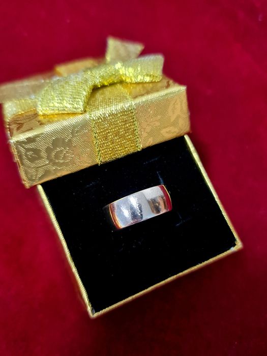 Золотая обручалка 583 пробы. Золотое советское кольцо