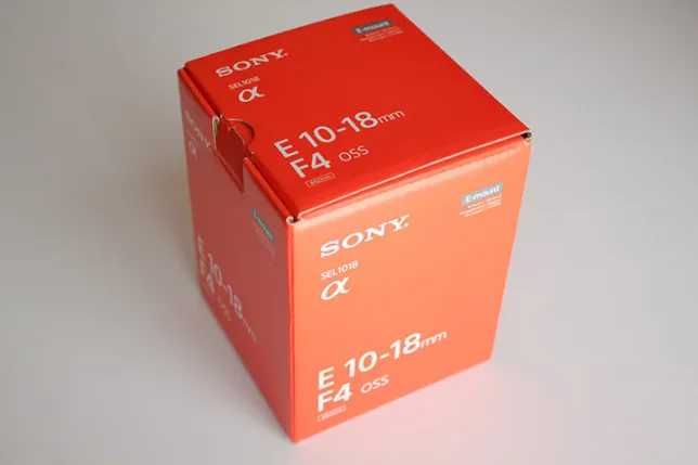 Объектив Sony E 10-18mm F4 OSS