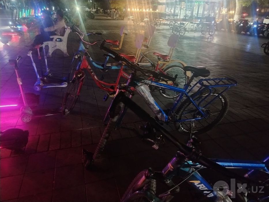 Zamonaviy har xil turdagi velosipedlar arzon narxda sotiladi