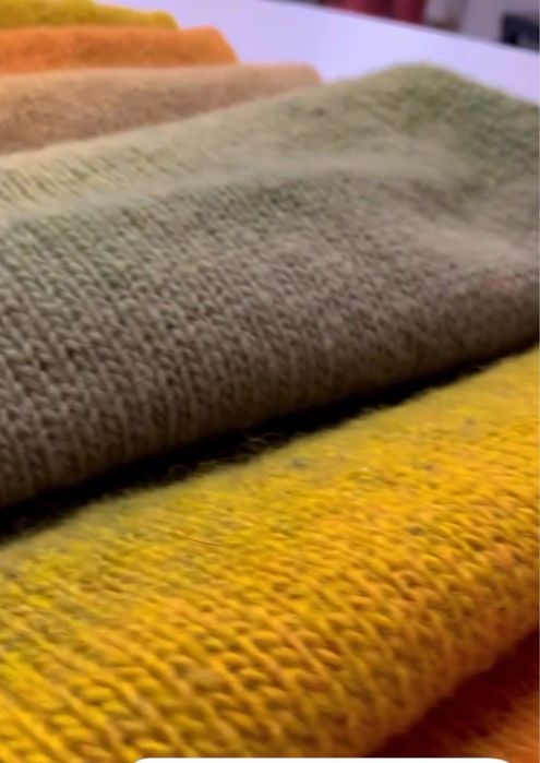 Шаль из натуральной шерсти.