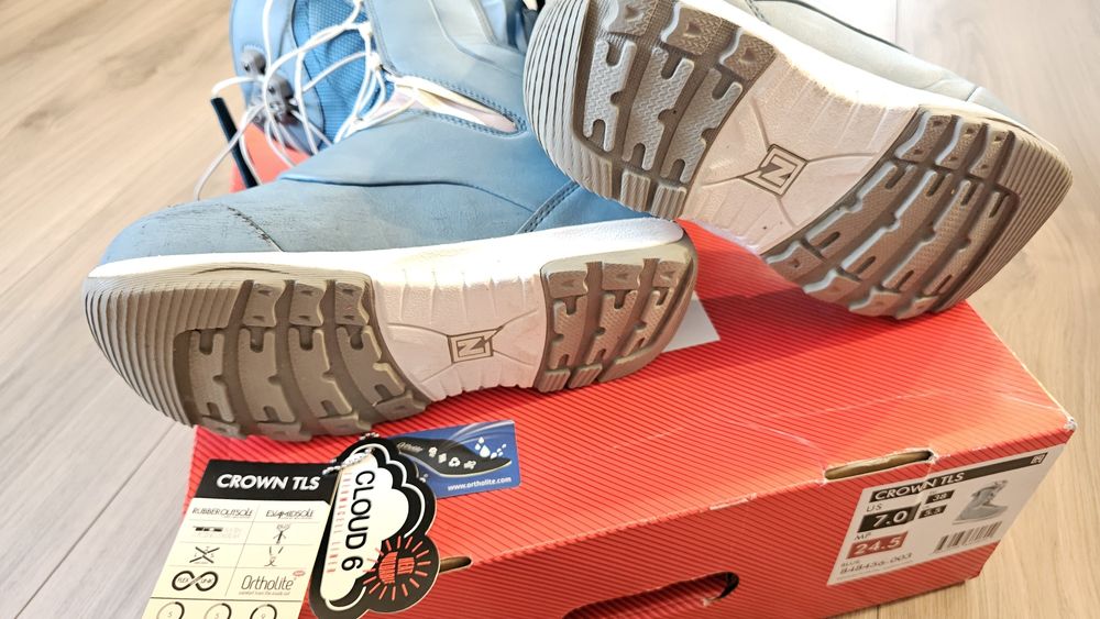 Boots snowboard  Nitro crown TLS, marime38, flex 6 mediu