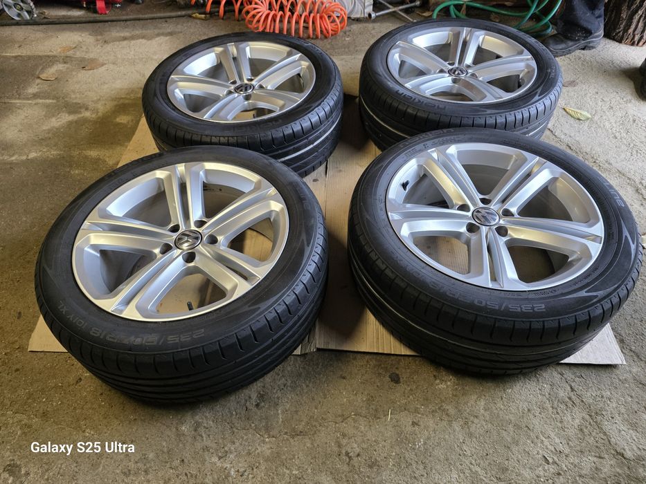 Оргинални джанти за vw tiguan pasat 8 5×112/18