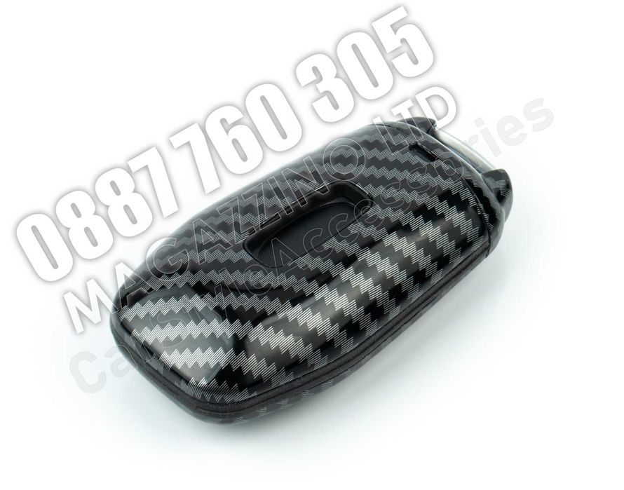 Карбонова Кутийка за Ключ Форд Калъф за Ключ Ford