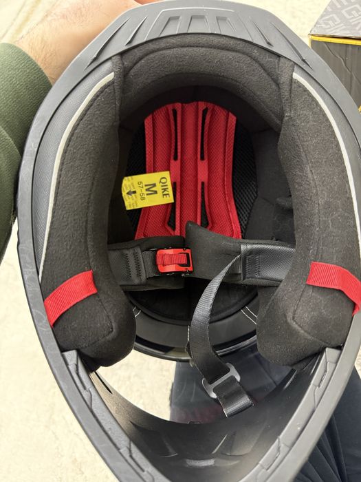 Qike shlem original + perchatka