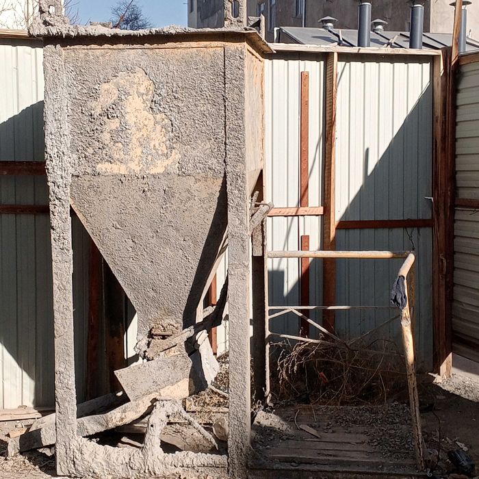 Казан подйомник для раствора