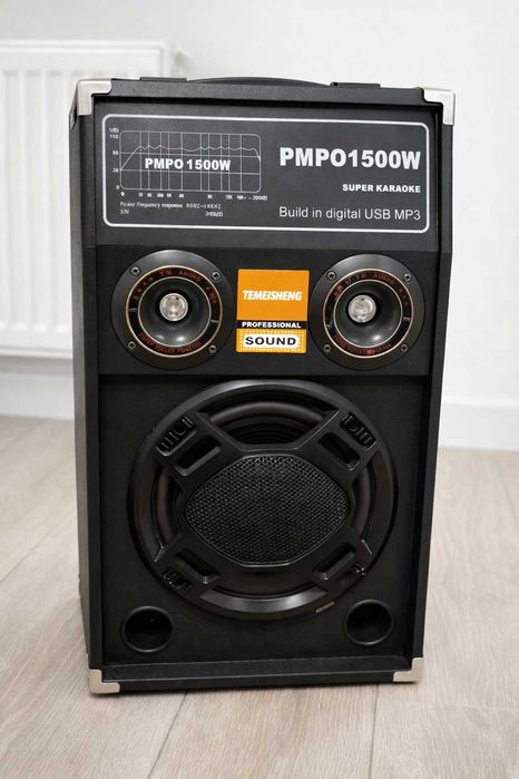 Boxă pasivă Temeisheng PMPO1500W – ideală petreceri / karaoke