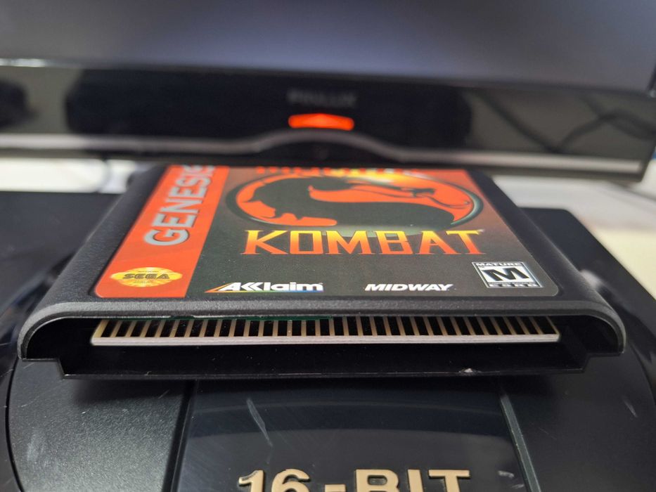 Mortal Kombat Midway caseta discheta clasica Sega Mega Drive Genesis