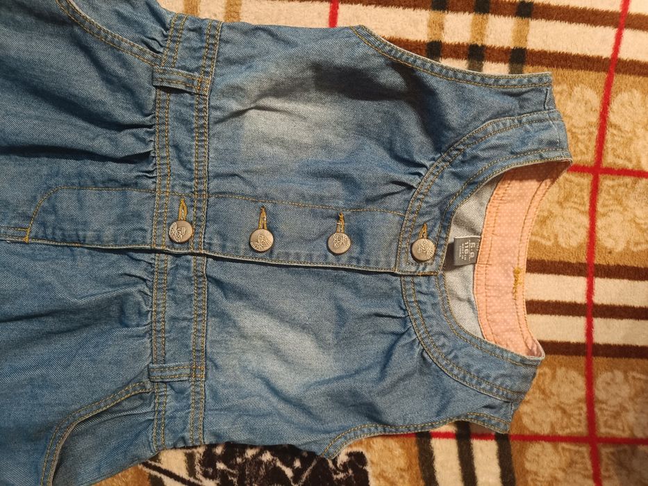 Джинсовый сарафан Zara