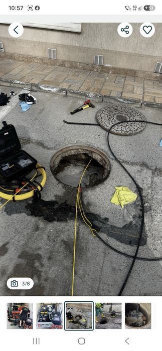 Desfundari canalizari țevi toalete ghiuvete etc