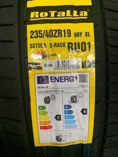 Нови летни гуми ROTALLA RU01 235/40R19 96Y XL НОВ DOT БОРД 2354019