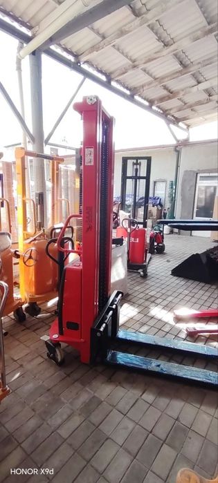 Штабелер Saab рохля  полавтомат shtablyor polavtomat shtabeler roxli